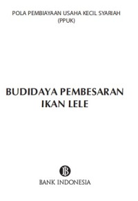 Image of BUDIDAYA PEMBESARAN 
IKAN LELE