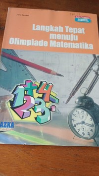 Image of Langkah Tepat Menuju Olimpiade Matematika