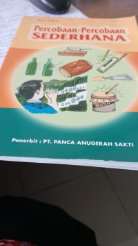 Image of Percobaan-Percobaan Sederhana