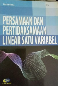 Image of Persamaan dan Pertidaksamaan Linear Satu Variabel