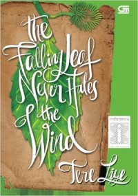 Image of the falling leaf never hates the